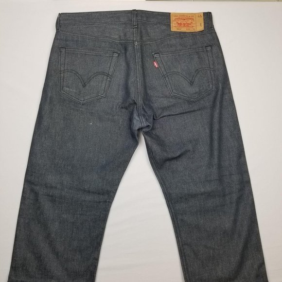 Levi's 501 Straight Fit Men's Jeans 35x30 - Picture 2 of 10